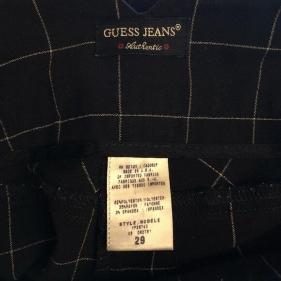 Guess Windowpane Shorts  - Picture 4 of 4